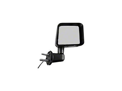 Replacement Powered Heated Side Door Mirror; Passenger Side (2014 Jeep Wrangler JK)