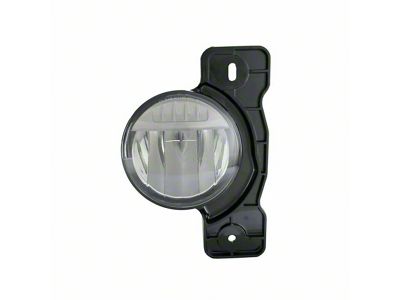 CAPA Replacement LED Fog Light; Passenger Side (17-24 Jeep Wrangler JK & JL w/ Rubicon Steel Bumper)