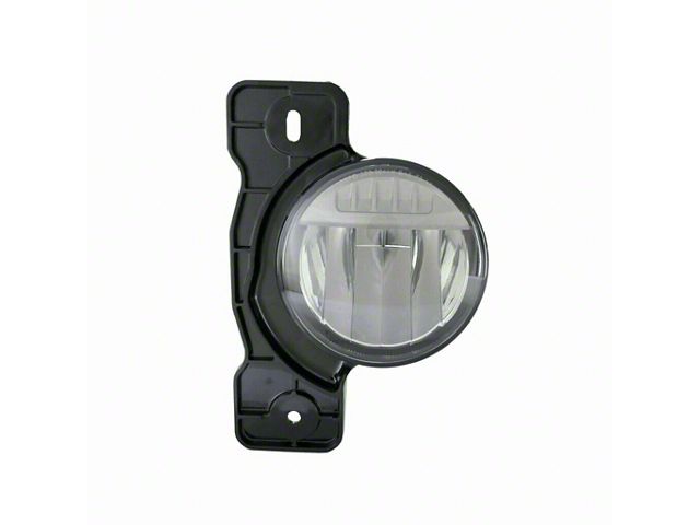 Replacement LED Fog Light; Driver Side (17-24 Jeep Wrangler JK & JL w/ Rubicon Steel Bumper)