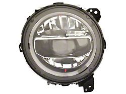 Replacement LED Headlight; Passenger Side (18-24 Jeep Wrangler JL)