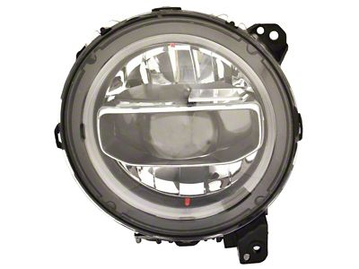Replacement LED Headlight; Passenger Side (20-24 Jeep Gladiator JT)