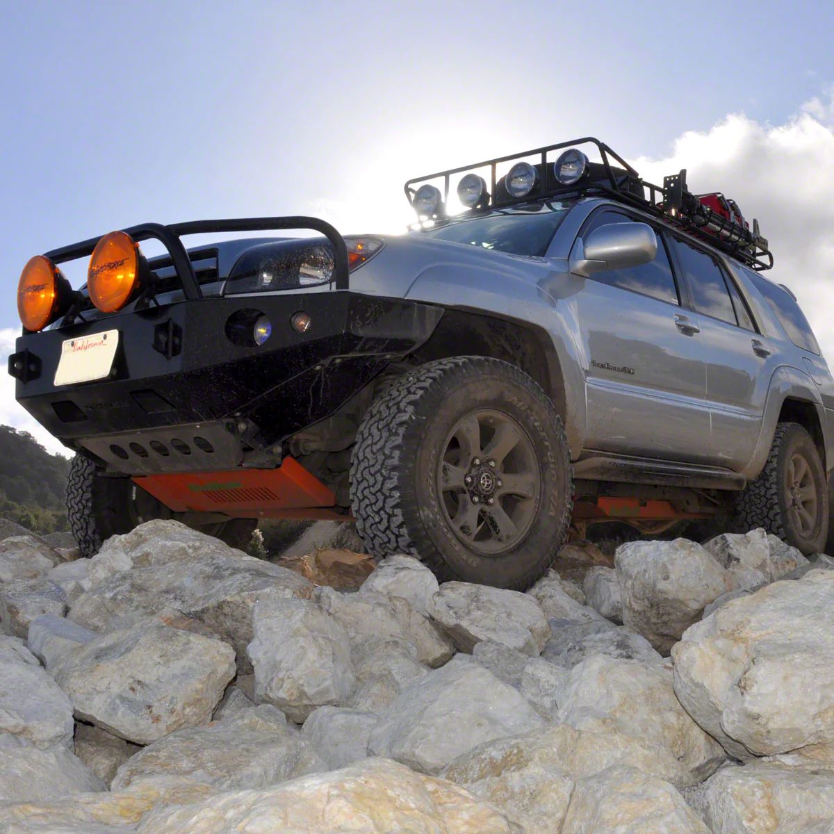 Baja Rack 7-Inch Light Mount for 47-Inch Width Racks (Universal; Some Adaptation May Be Required)
