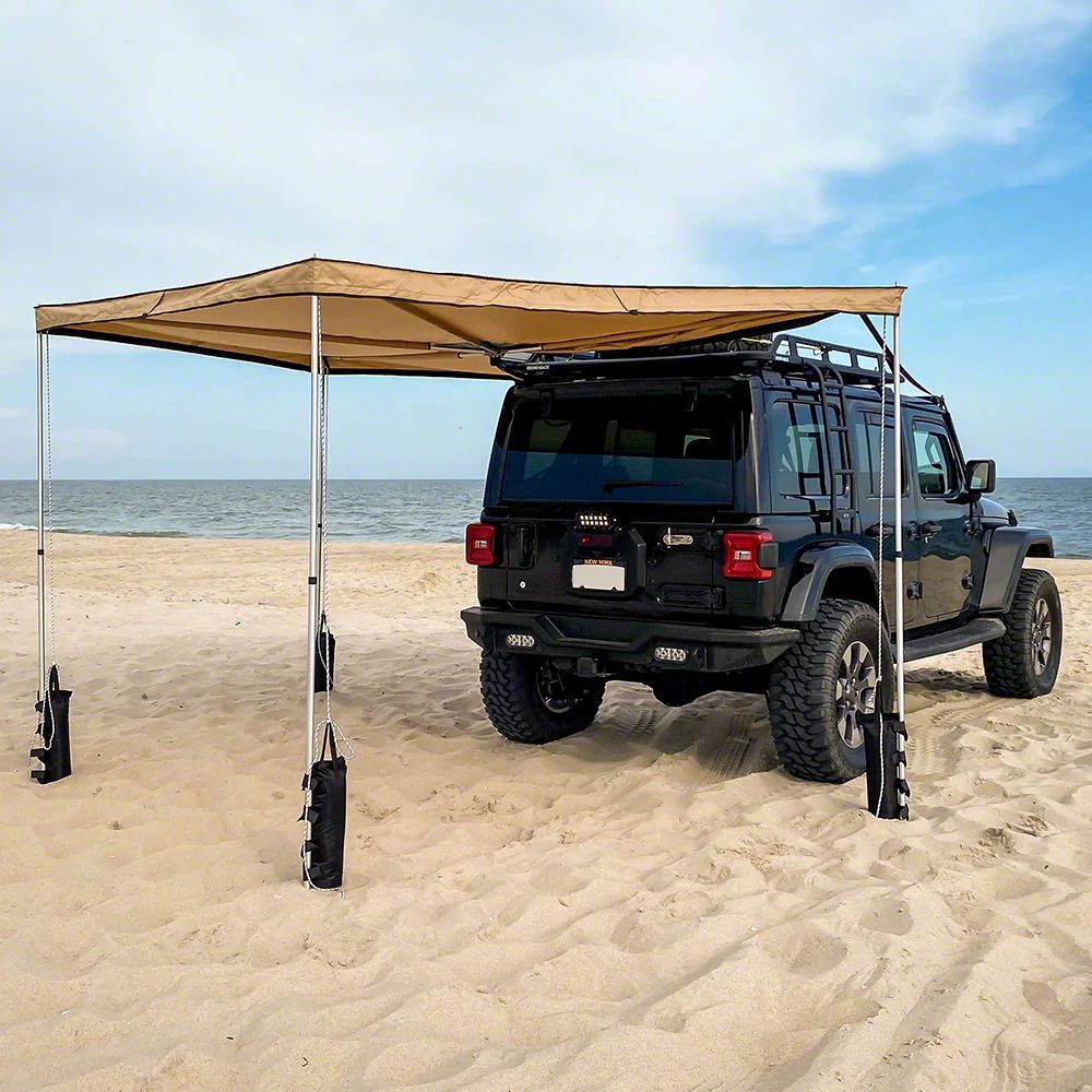 Jeep Wrangler Morpho 270 Awning; Driver Side Free Shipping