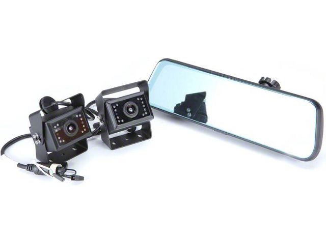 Transparent Trailer Dual Camera Rear Vision System (Universal; Some Adaptation May Be Required)