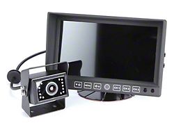 Transparent Trailer HD Monitor Rear Vision System (Universal; Some Adaptation May Be Required)