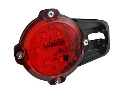 Bison Off-Road YAK! Universal 600 Lumen Light Kit; Red; 2-Pack (Universal; Some Adaptation May Be Required)