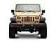 Jeep Licensed by RedRock Jeep Wave Decal; Gloss Black (87-18 Jeep Wrangler YJ, TJ & JK)