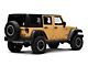 Jeep Licensed by RedRock Jeep Wave Decal; White (87-18 Jeep Wrangler YJ, TJ & JK)