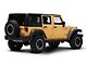 Jeep Licensed by RedRock Jeep Wave Decal; Red (87-18 Jeep Wrangler YJ, TJ & JK)