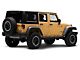 Jeep Licensed by RedRock Jeep Wave Decal; Real Flag (87-18 Jeep Wrangler YJ, TJ & JK)