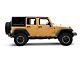 Jeep Licensed by RedRock Jeep Peace Decal; Real Flag (87-18 Jeep Wrangler YJ, TJ & JK)