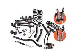 JKS Manufacturing 2.50-Inch J-Krawl Standard Rate Coil Suspension Lift Kit with FOX 2.5 Performance Elite Series Shocks (18-24 Jeep Wrangler JL 4-Door, Excluding 4xe & Rubicon 392)