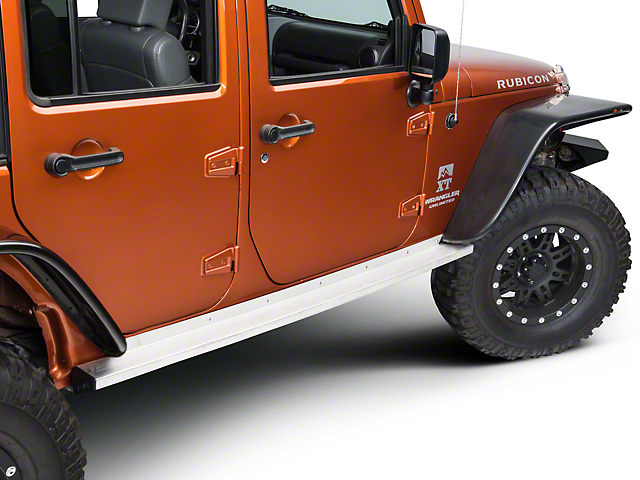Teraflex Rock Slider; Kit (07-18 Jeep Wrangler JK 4-Door)
