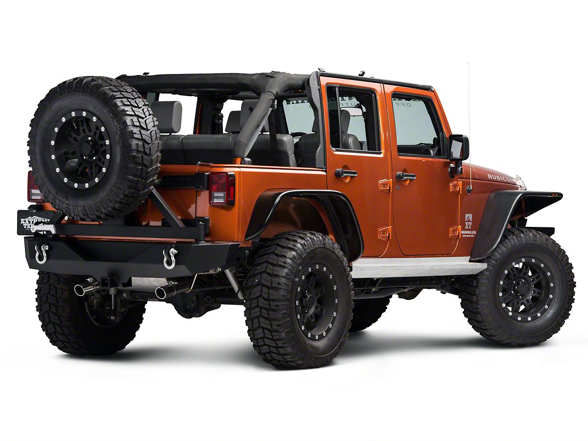 Teraflex Jeep Wrangler Rock Slider Kit No Paint 4937310 07 18