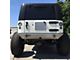 VKS Fabrication Shorty Rear Bumper; Raw Steel (07-18 Jeep Wrangler JK)