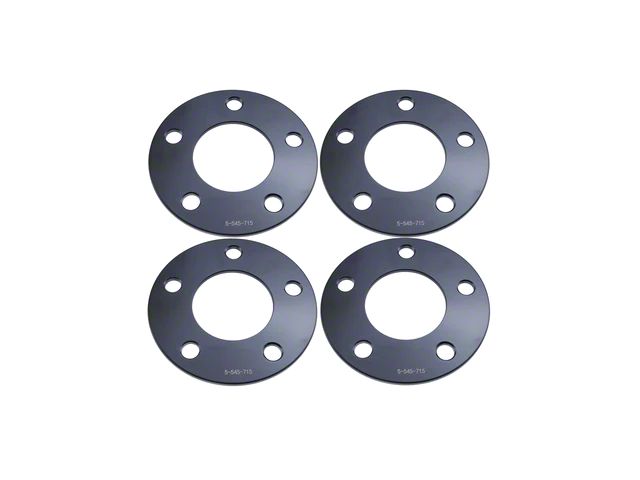 Titan Wheel Accessories 5mm Hubcentric Wheel Spacers; Set of Four (84-01 Jeep Cherokee XJ)