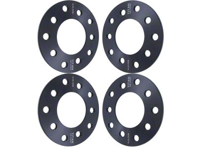 Titan Wheel Accessories 1/4-Inch Wheel Spacers; Set of Four (20-24 Jeep Gladiator JT)