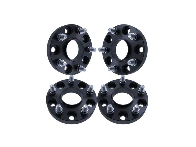 Titan Wheel Accessories 1-Inch Hubcentric Wheel Spacers; Set of Four (20-24 Jeep Gladiator JT)