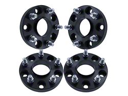 Titan Wheel Accessories 1-Inch Hubcentric Wheel Spacers; Set of Four (20-24 Jeep Gladiator JT)