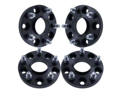 Titan Wheel Accessories 1-Inch Hubcentric Wheel Spacers; Set of Four (18-24 Jeep Wrangler JL)