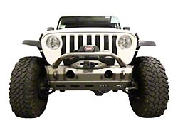 VKS Fabrication The Informant Front Bumper Lower Skid Plate; Raw Steel (20-23 Jeep Gladiator JT)