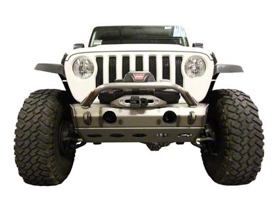 VKS Fabrication The Informant Front Bumper Lower Skid Plate; Raw Steel (20-24 Jeep Gladiator JT)