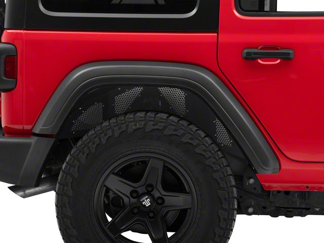 Gen2 Rear Aluminum Inner Fender Liners (18-24 Jeep Wrangler JL)