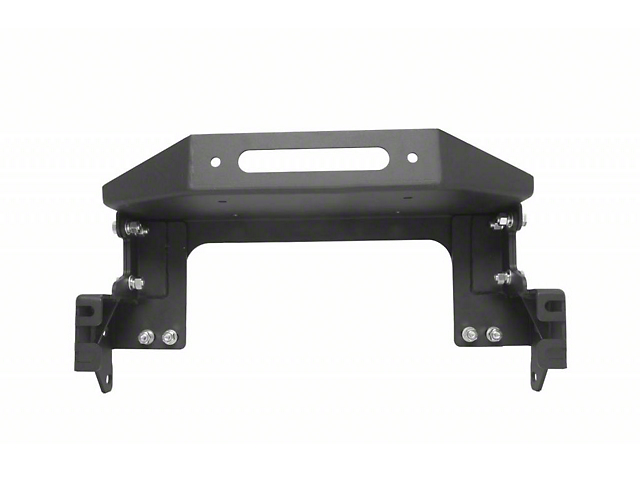 External Winch Plate for Factory Front Bumper (18-23 Jeep Wrangler JL)