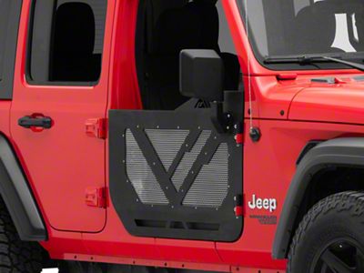 Front Half Doors (18-23 Jeep Wrangler JL)