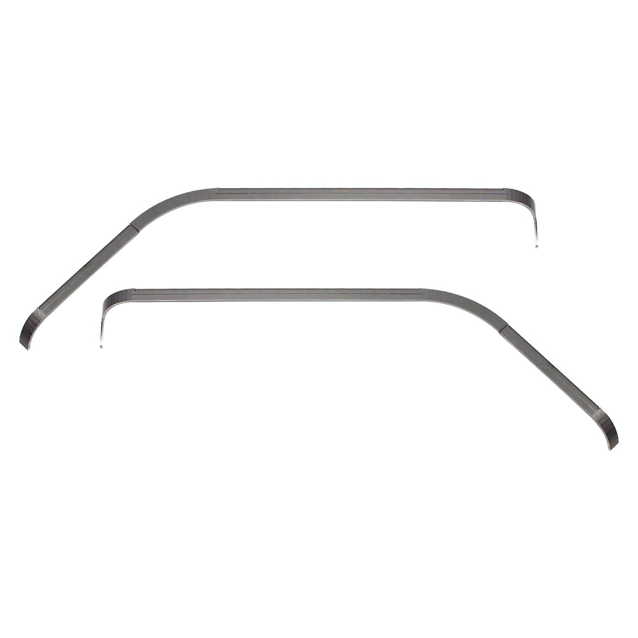 Motobilt 2-Inch Weld-On Fender Flares; Bare Steel (97-06 Jeep Wrangler TJ)