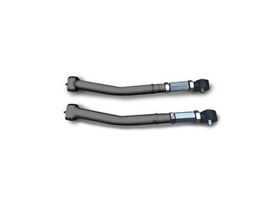 Steinjager Double Adjustable Front Lower Control Arms for 0 to 5-Inch Lift; Bare Metal (07-18 Jeep Wrangler JK)