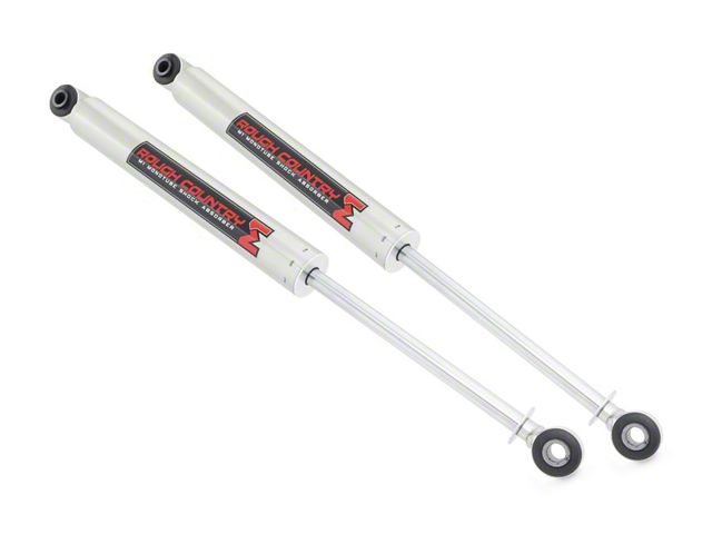 Rough Country M1 Monotube Rear Shocks for 0 to 1-Inch Lift (18-24 Jeep Wrangler JL)