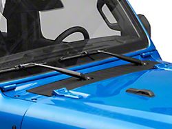 Center Cowl Cover; Smooth Black (18-26 Jeep Wrangler JL, Excluding 4xe & Rubicon 392)