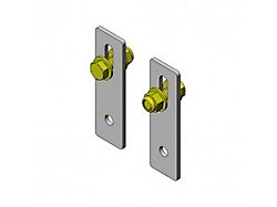 Clayton Off Road Stainless Steel Front Brake Line Bracket Extensions (18-23 Jeep Wrangler JL)