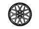 Rough Country 95 Series Gloss Black Machined Wheel; 20x10 (07-18 Jeep Wrangler JK)