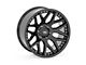 Rough Country 95 Series Gloss Black Wheel; 20x10 (20-24 Jeep Gladiator JT)