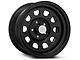 Rough Country Steel Gloss Black Wheel; 17x9 (07-18 Jeep Wrangler JK)