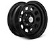 Rough Country Steel Gloss Black Wheel; 17x9 (07-18 Jeep Wrangler JK)