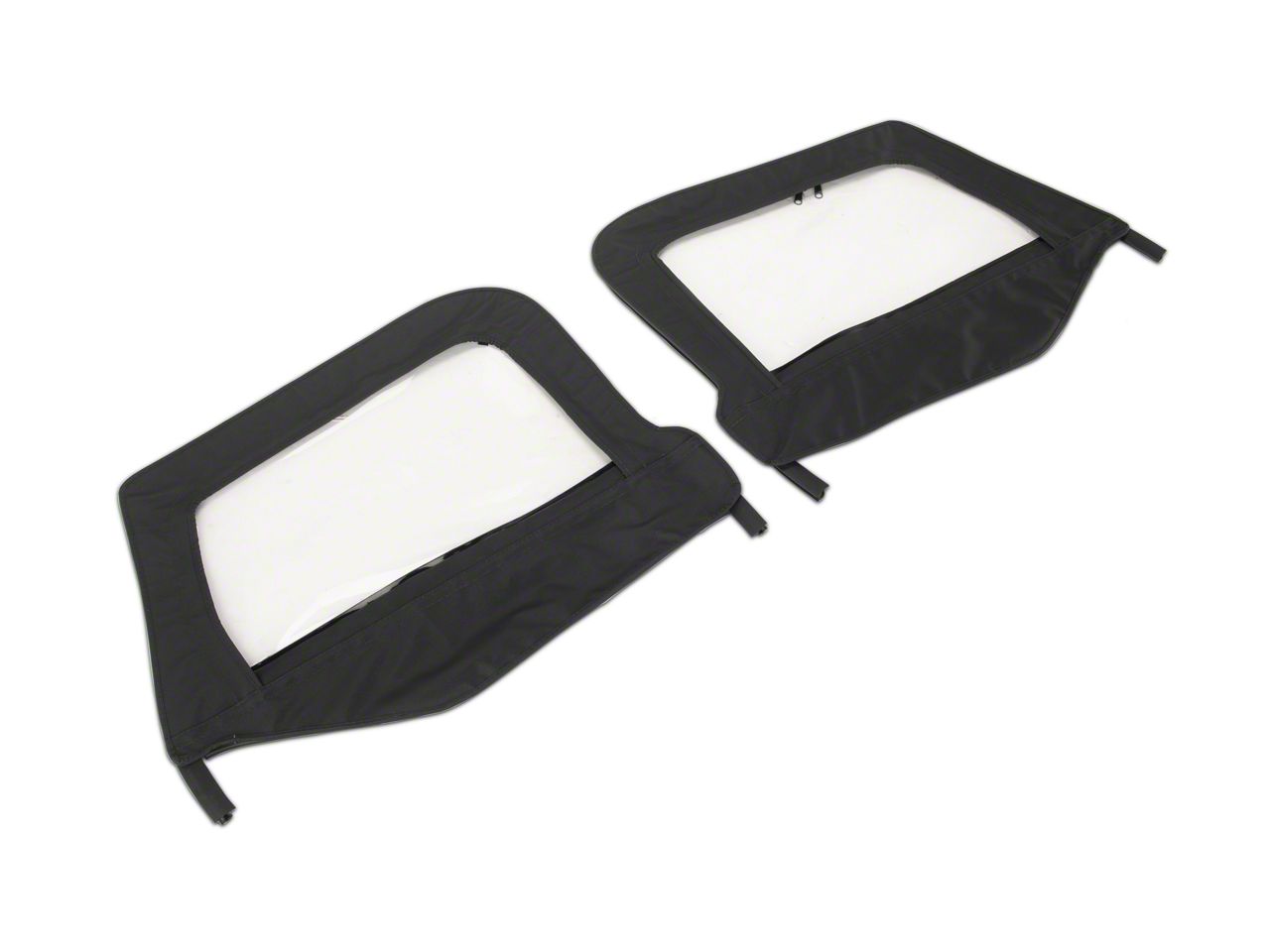 RedRock Replacement Door Skins; Black Diamond (97-06 Jeep Wrangler TJ)