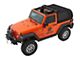 Mopar JEEP Trektop Glide Slantback Soft Top; Black Diamond (07-18 Jeep Wrangler JK 2-Door)