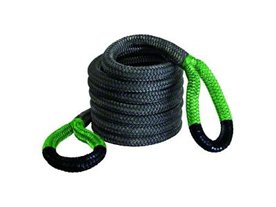 Bubba Rope 7/8-Inch x 20-Foot Power Stretch Recovery Rope with Green Eyes