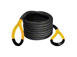 Bubba Rope 7/8-Inch x 20-Foot Power Stretch Recovery Rope with Yellow Eyes