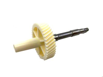 42-Tooth Speedometer Gear; Long Shaft; White (91-93 Jeep Wrangler YJ)