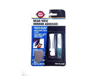 Rear View Mirror Adhesive and Bracket (03-06 Jeep Wrangler TJ)