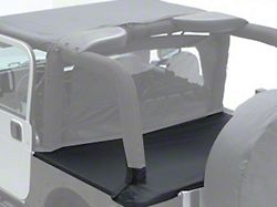 Smittybilt Tonneau Cover for OEM Soft Top with Channel Mount; Black Diamond (97-06 Jeep Wrangler TJ, Excluding Unlimited)