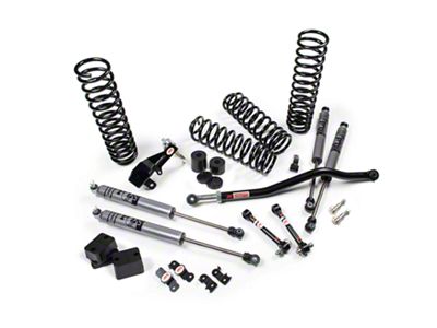 JKS Manufacturing 2.50-Inch J-Venture Suspension Lift Kit with FOX 2.5 Series Remote Reservoir Shocks (07-18 Jeep Wrangler JK 2-Door)