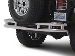 Smittybilt Tubular Rear Bumper without Hitch; Stainless Steel (87-06 Jeep Wrangler YJ & TJ)