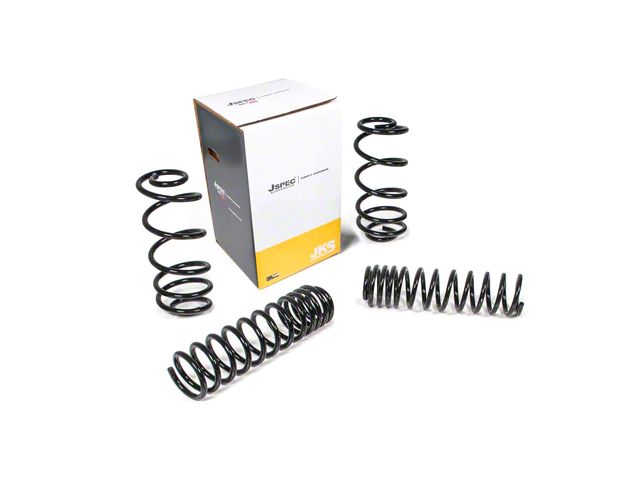 JKS Manufacturing 4-Inch Dual Rate Lift Coil Springs (97-06 Jeep Wrangler TJ)