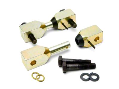 JKS Manufacturing Bearing Style Rear Upper Shock Bar Pin Eliminator (07-18 Jeep Wrangler JK)