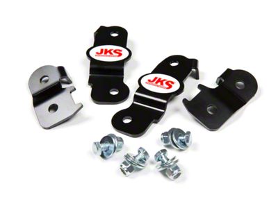 JKS Manufacturing Brake Line Relocation Brackets for 0 to 4.50-Inch Lift (07-18 Jeep Wrangler JK)